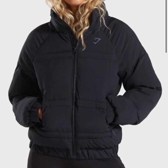 Gymshark Essential Puffer Jacket Size 
